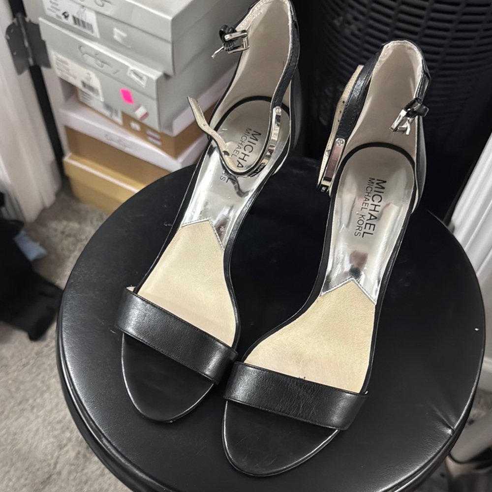 Michael Kors Black Women's Sandals